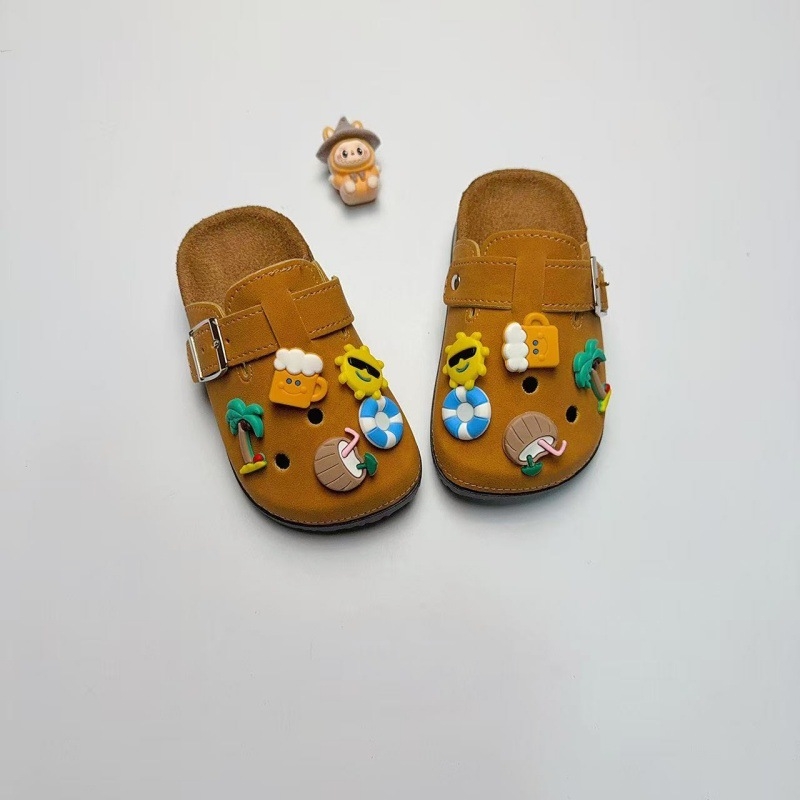 Nove dječje Crocs-stil cipele s rupicama, DIY crtić dizajn za ljeto, jednostavno obuvanje, protuklizne