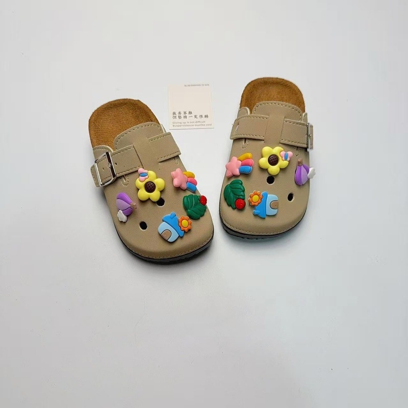 Nove dječje Crocs-stil cipele s rupicama, DIY crtić dizajn za ljeto, jednostavno obuvanje, protuklizne