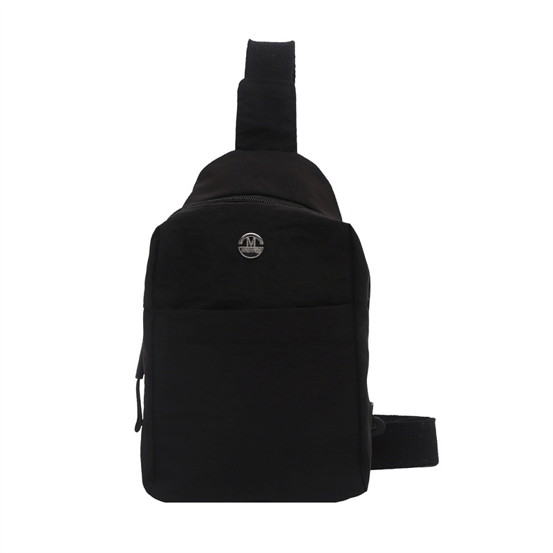 Notelli ženska nylon crossbody torba, ulični stil, jesen 2025, lagana, unutarnja pretinac za mobitel, zatvaranje na zip, vanjska otvorena pretinac