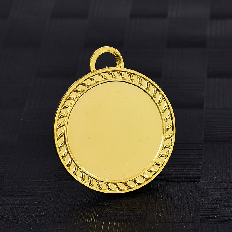 Metalne medalje za nošenje oko vrata za dječje školske sportske događaje — zlatne, srebrne i brončane
