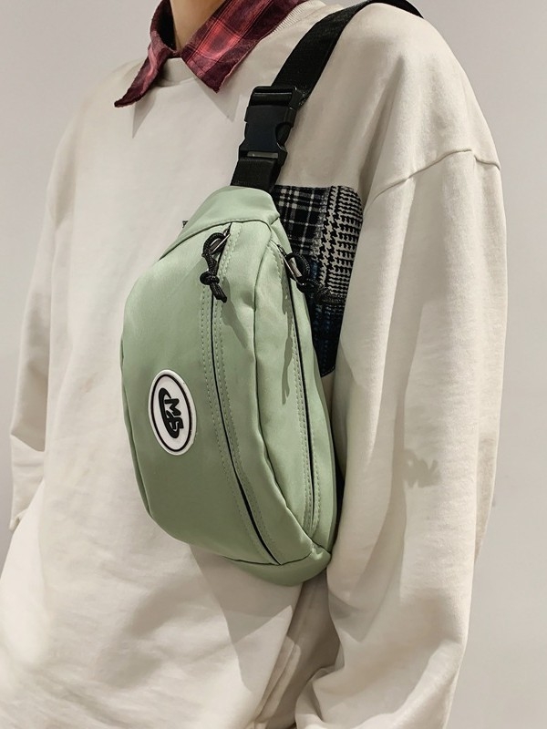 Ženska platnena crossbody torbica za pojas, minimalističkog dizajna, višefunkcionalna, velika kapaciteta, vodootporna.