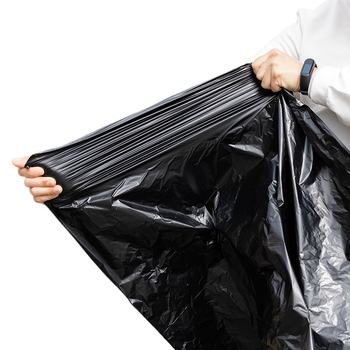 Velika debela vreća za otpad za kućnu i komercijalnu uporabu, kuhinja i catering, crna, velika veličina, 60/70/80, plastika