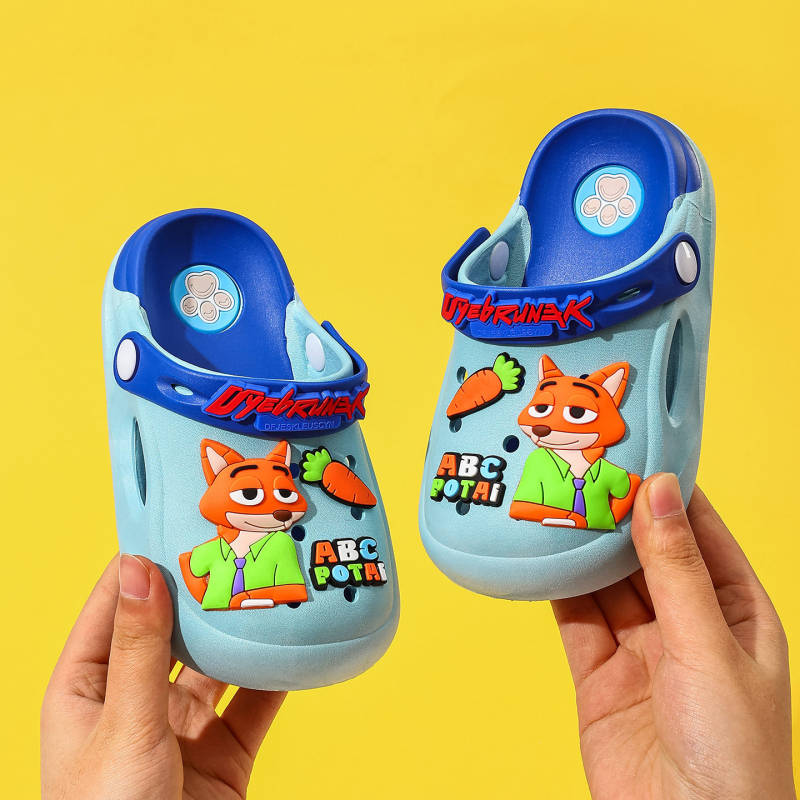 Tibin Παιδικά PVC clogs με μαλακή σόλα, αντιολισθητικά, κλειστή μύτη, σανδάλια παραλίας