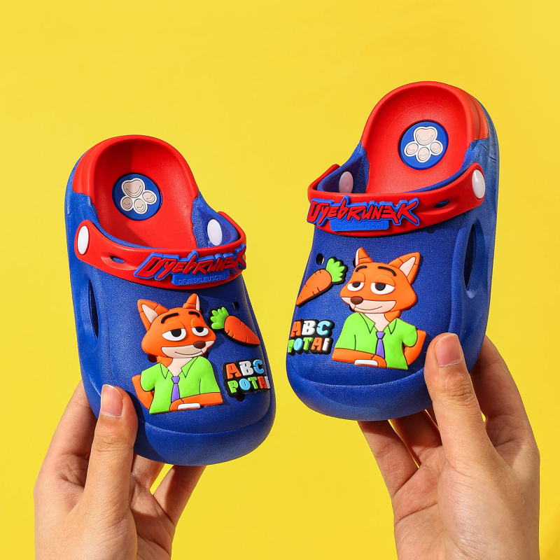 Tibin Παιδικά PVC clogs με μαλακή σόλα, αντιολισθητικά, κλειστή μύτη, σανδάλια παραλίας