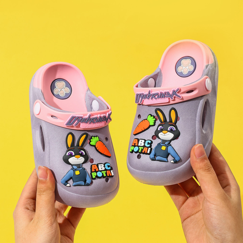 Tibin Παιδικά PVC clogs με μαλακή σόλα, αντιολισθητικά, κλειστή μύτη, σανδάλια παραλίας