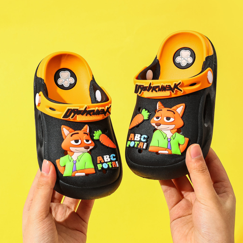 Tibin Παιδικά PVC clogs με μαλακή σόλα, αντιολισθητικά, κλειστή μύτη, σανδάλια παραλίας
