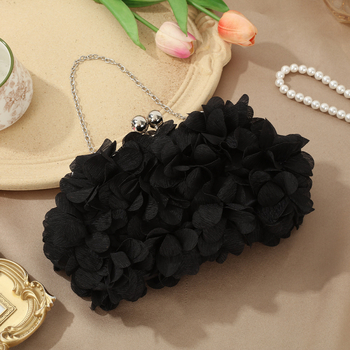 Lagano luksuzna večernja clutch s motivom latice, za vjenčanja, elegantna torbica za kumu s noćnim klubskim štihom