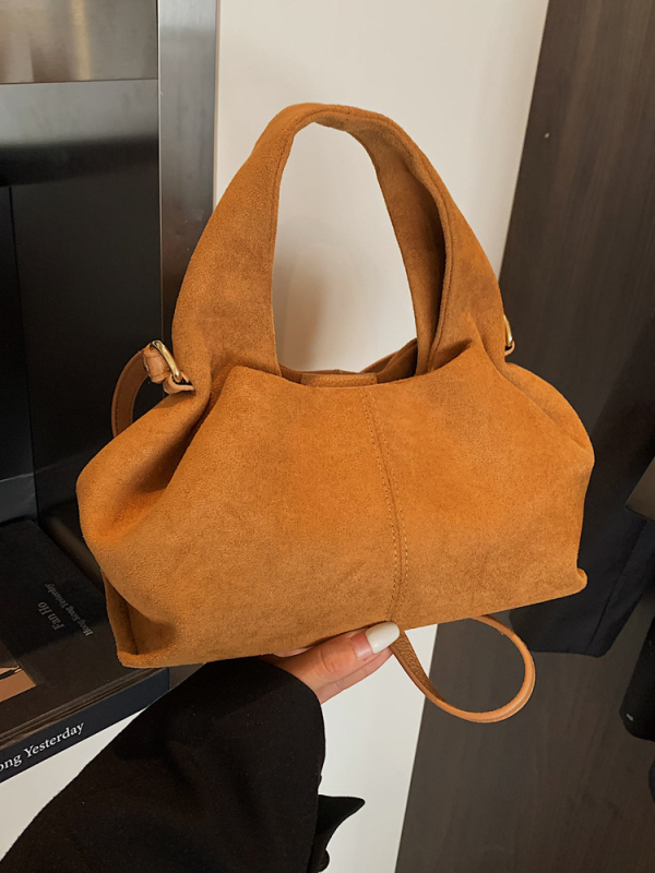 Yunduo Dumpling Bag za žene, jesen 2025, moderna lunchbox torba s francuskom teksturom, preko ramena