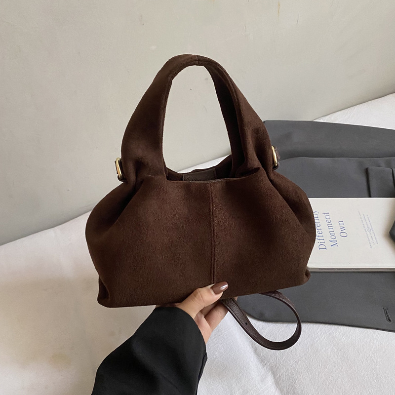 Yunduo Dumpling Bag za žene, jesen 2025, moderna lunchbox torba s francuskom teksturom, preko ramena