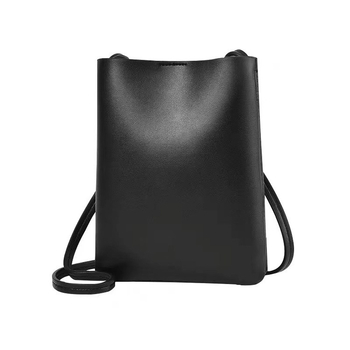 Γυναικεία crossbody τσάντα για κινητό, κορεατικού στυλ, φρέσκια, μινιμαλιστική PU δερμάτινη μικρή τσάντα ώμου