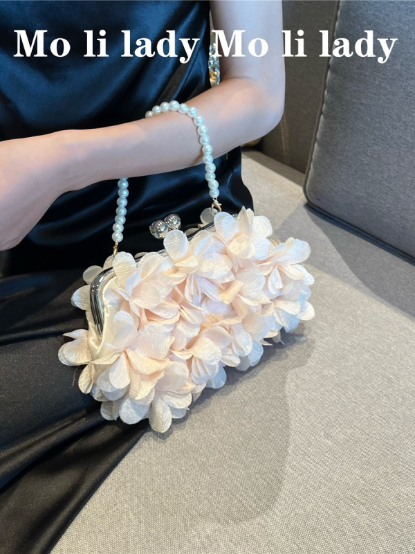 Večernja torbica s oblikom latice, za Cheongsam i Hanfu, kineski stil.