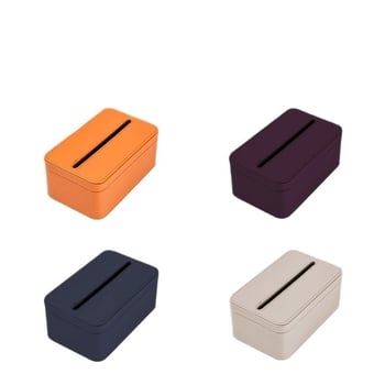 Kožna magnetska kutija za maramice za automobil Xiaomi Yu7, boja interijera usklađena, dimenzije 17×11.5×7.5 cm