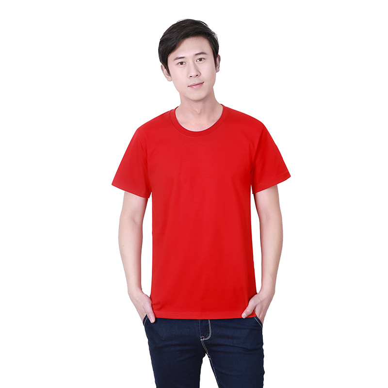 Muško pamuk T-shirt kratkih rukava, slim fit, okrugli izrez, višebojna otisak, europska veličina