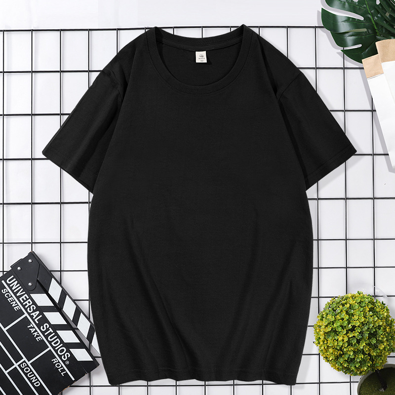 Muško pamuk T-shirt kratkih rukava, slim fit, okrugli izrez, višebojna otisak, europska veličina