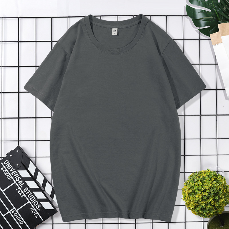 Muško pamuk T-shirt kratkih rukava, slim fit, okrugli izrez, višebojna otisak, europska veličina