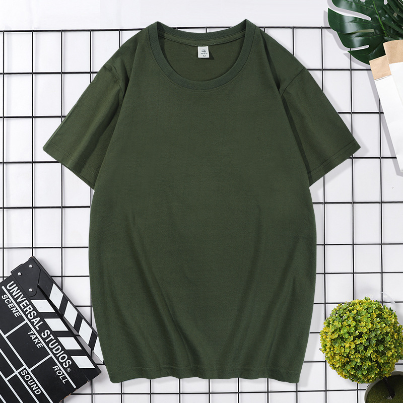 Muško pamuk T-shirt kratkih rukava, slim fit, okrugli izrez, višebojna otisak, europska veličina