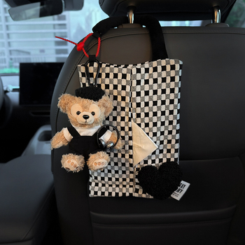 Shirley Mei auto držač papirnatih maramica — visi organizator za prednja i stražnja sjedala, elegantan dizajn