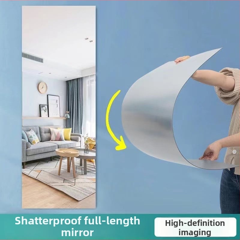 Ακρυλικό καθρέφτης τοίχου, τετράγωνος/οβάλ/ορθογώνιος, χωρίς διάτρηση, για οικιακή χρήση, χονδρική πώληση