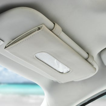 Cutie de șervețele auto, pentru mașină – accesorii interioare din piele sintetică