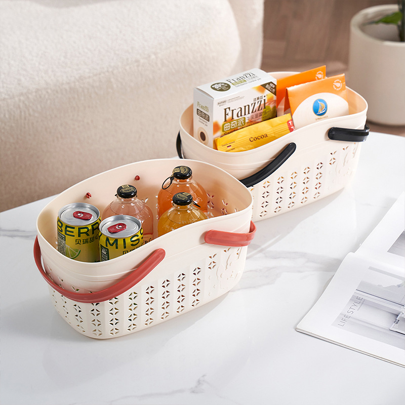 Košara za kupaonicu u japanskom stilu — plastična košara za kozmetiku i potrepštine s odvodom