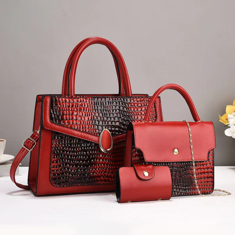 Dezia nova ženska torbica s color-block dizajnom, srednja veličina, PU, velika kapaciteta, preko ramena i crossbody