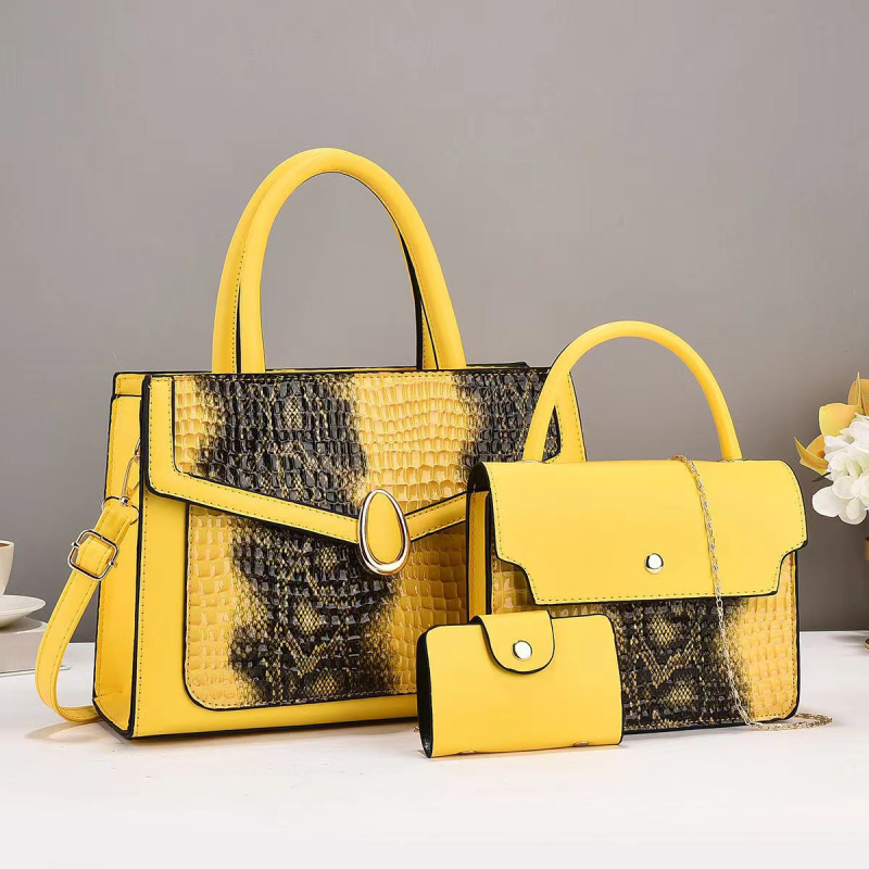 Dezia nova ženska torbica s color-block dizajnom, srednja veličina, PU, velika kapaciteta, preko ramena i crossbody