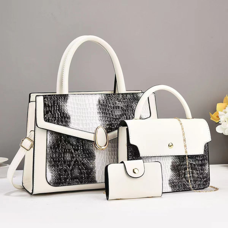 Dezia nova ženska torbica s color-block dizajnom, srednja veličina, PU, velika kapaciteta, preko ramena i crossbody