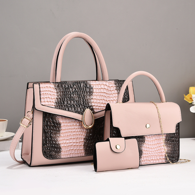 Dezia nova ženska torbica s color-block dizajnom, srednja veličina, PU, velika kapaciteta, preko ramena i crossbody