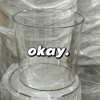 Prozirna kutija za pohranu, 6 L, ekstra velika, čvrst plastični materijal, za kuću i ured