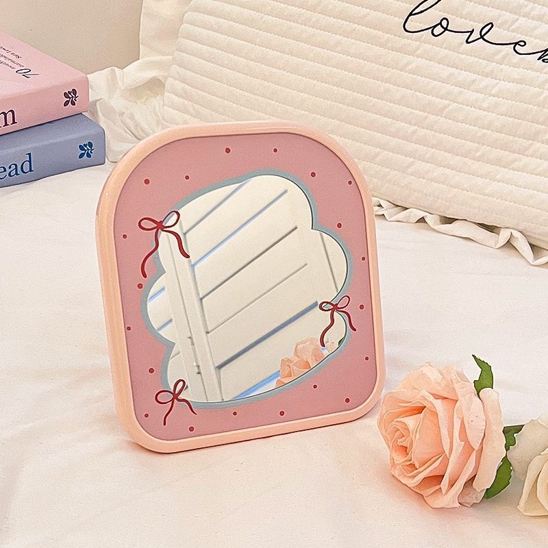 Φορητός καθρέφτης μακιγιάζ σε στυλ Instagram, γλυκό για φοιτητές, κατάλληλος για οικιακό γραφείο και κομοδίνο, υψηλής ευκρίνειας