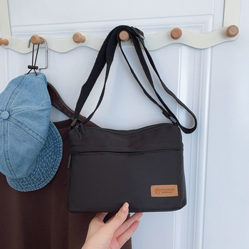 Unisex crossbody torba s višestrukim pretincima, vodootporan PU materijal, casual svakodnevna torba