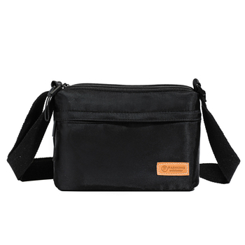 Unisex crossbody torba s višestrukim pretincima, vodootporan PU materijal, casual svakodnevna torba