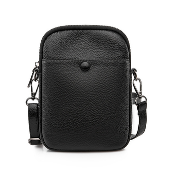 Teksturirana mini ženska crossbody torbica, 2025 novi model, meka koža, kompaktna torbica za telefon i novčanik