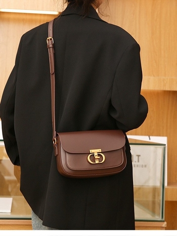 Ženska mini kvadratna torba s Maillard teksturom, svestrana crossbody torba za svakodnevnu upotrebu