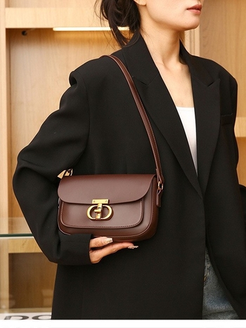 Ženska mini kvadratna torba s Maillard teksturom, svestrana crossbody torba za svakodnevnu upotrebu