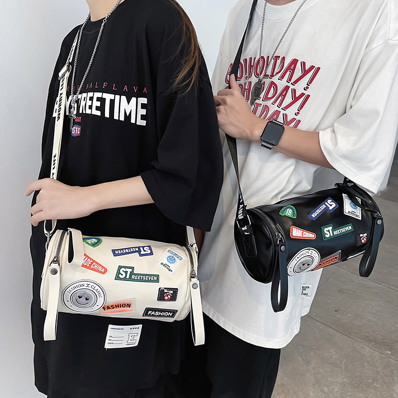 2025 nova korejska stil crossbody torba od PU kože, mala kružna torba s jedinstvenim dizajnom, za svakodnevnu upotrebu