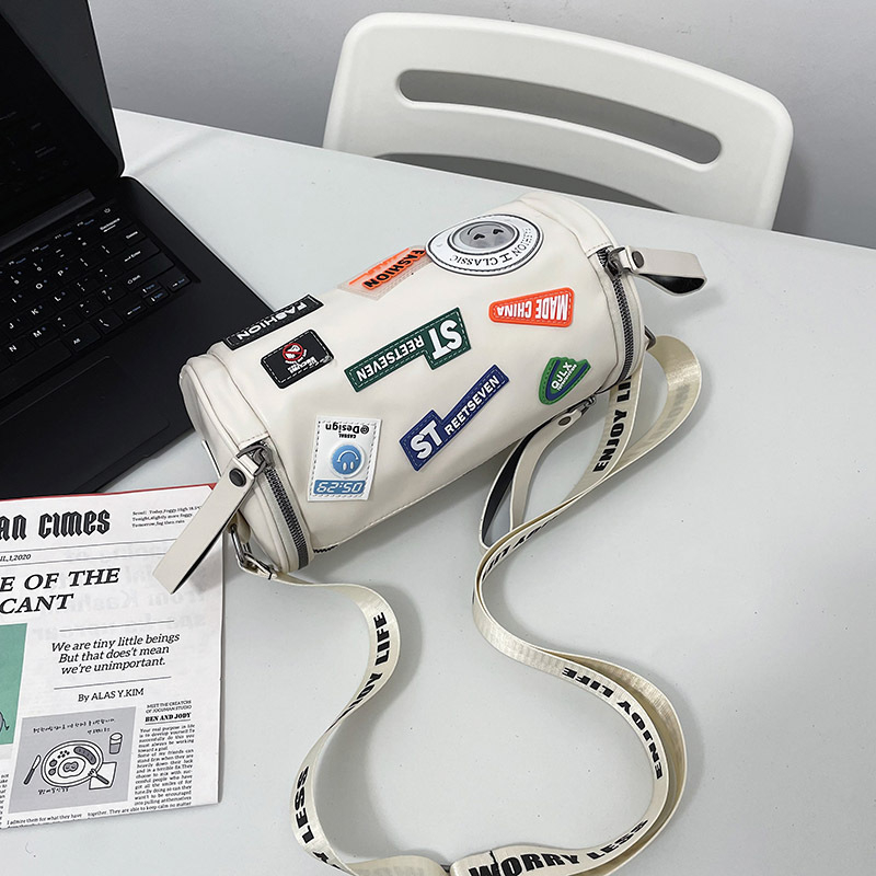 2025 nova korejska stil crossbody torba od PU kože, mala kružna torba s jedinstvenim dizajnom, za svakodnevnu upotrebu