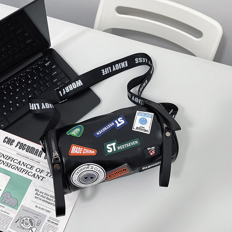 2025 nova korejska stil crossbody torba od PU kože, mala kružna torba s jedinstvenim dizajnom, za svakodnevnu upotrebu