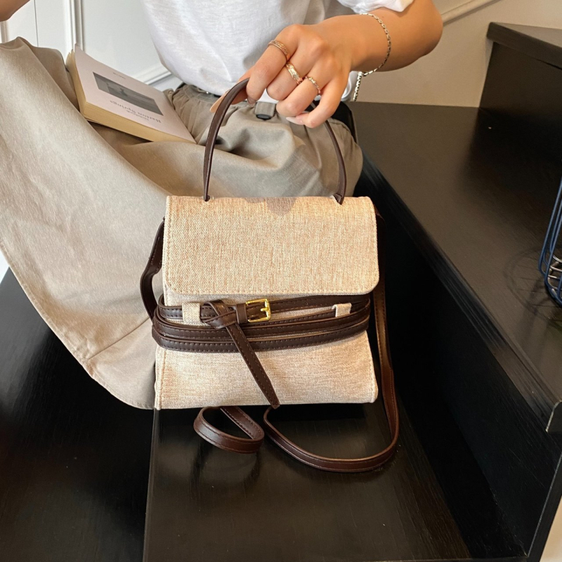 Ženski multifunkcionalni ruksak s korejskim dizajnom za svakodnevne obaveze, gradski stil, casual i elegantan, torba preko jednog ramena