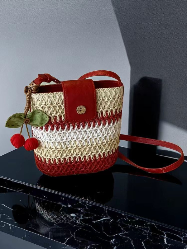 Mini pamuk torba Tote s poklopcem, rameni ili crossbody remen, džep na zip i džep za telefon, ljeto 2025