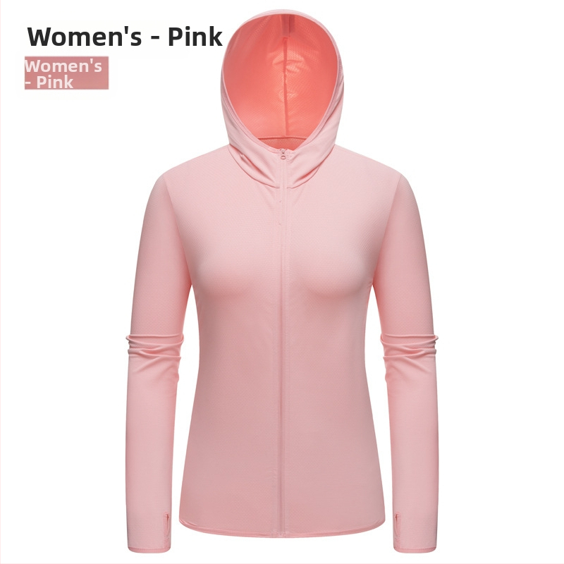 Unisex πλεκτή ζακέτα με κουκούλα από ice silk και UV προστασία, ελαφριά καλοκαιρινή εξωτερική ζακέτα με προσαρμοσμένο λογότυπο