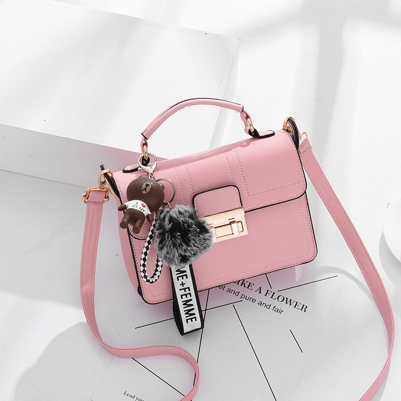 Ins Lijepa mala ženska crossbody torbica, korejski stil, četvrtasti oblik, PU koža, svakodnevna upotreba, ljeto 2018