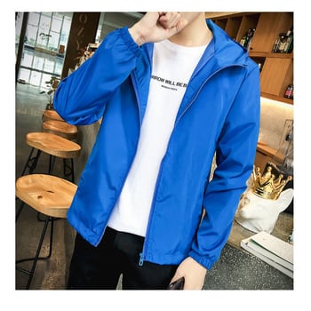 2026 proljeće-ljeto muška tanka jakna s UV zaštitom, korejskog stila, casual windbreaker