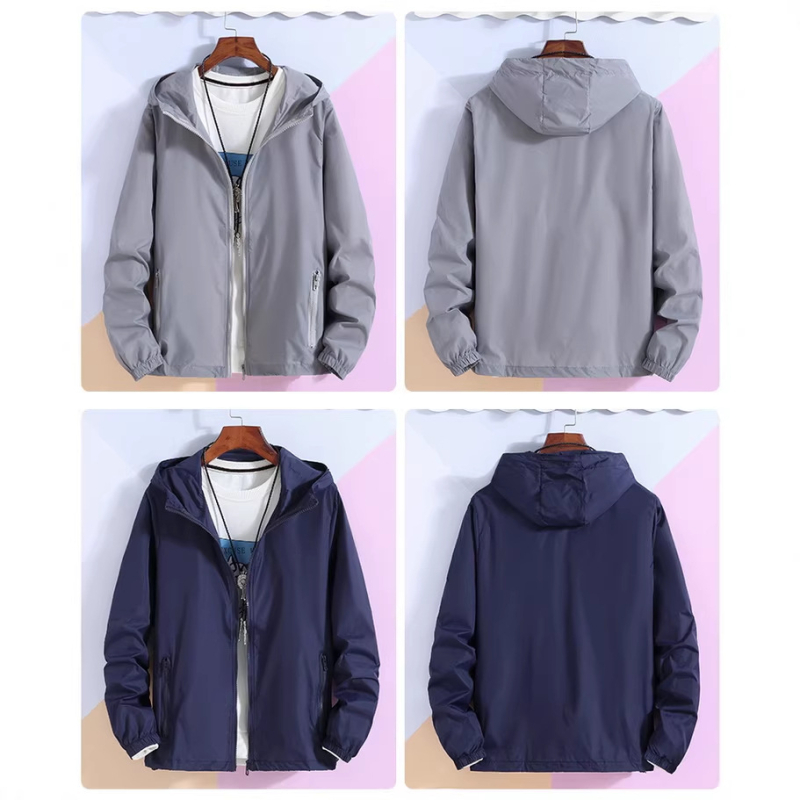 2026 proljeće-ljeto muška tanka jakna s UV zaštitom, korejskog stila, casual windbreaker