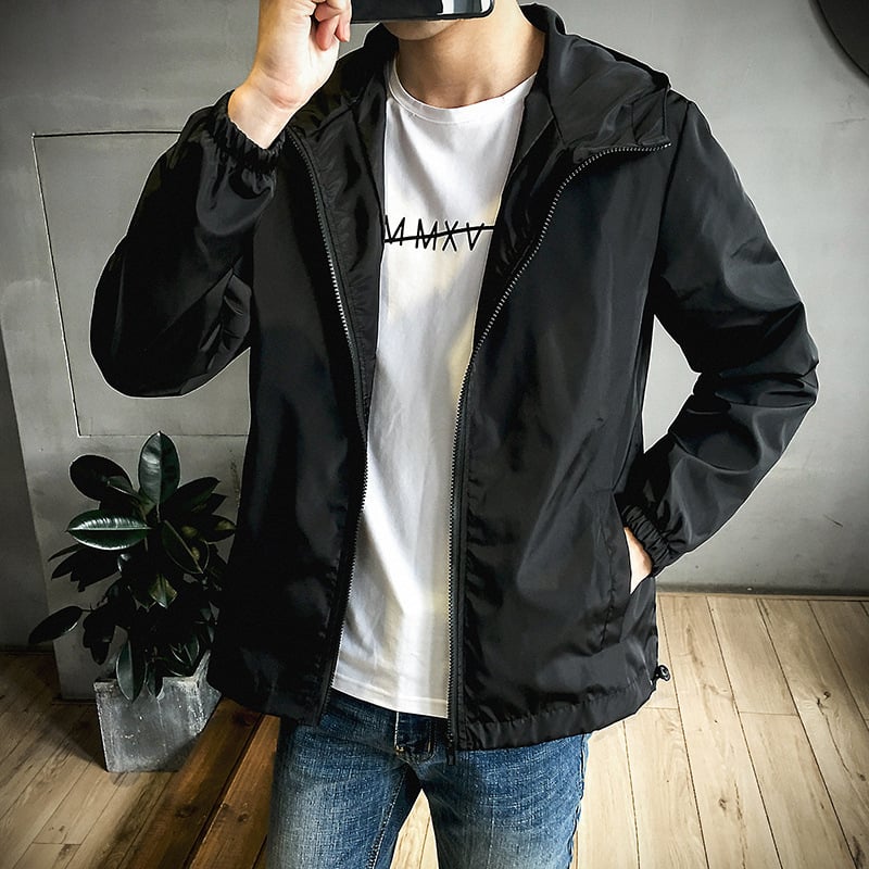 2026 proljeće-ljeto muška tanka jakna s UV zaštitom, korejskog stila, casual windbreaker