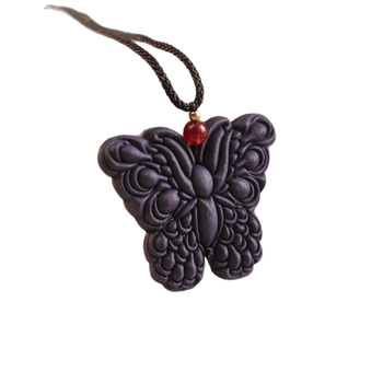 Ručni kolut od mirisnih perli s dugotrajnim mirisom, etno-literarni retro stil, privjesak s motivom životinja/zodijaka, crni konopni lanac, duljina do 30 cm