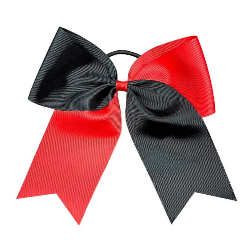 Velika dvobojna mašna za kosu za djecu, elastična gumica za kosu, rekviziti za cheerleading