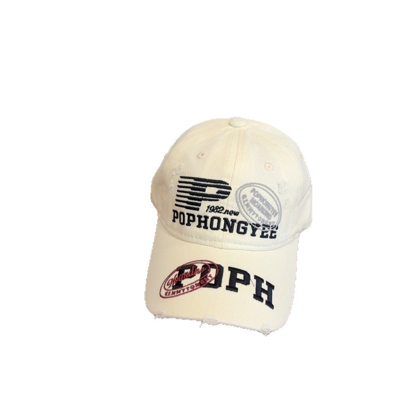 Dječja baseball kapa s izvezenim slovima, retro stil za dječake i djevojčice, zaštita od sunca, korejski stil