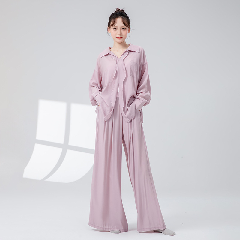 Klasični plesni top za žene, dugi rukav, elegantan kineski stil, kineski i džez ples, ležeran top za odrasle