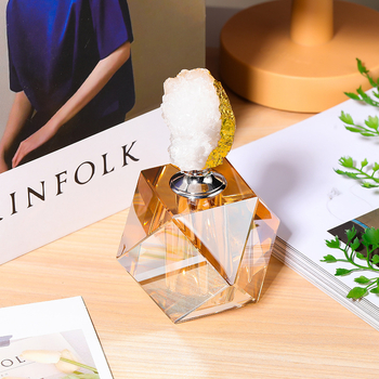 Kristalna ukrasna bočica parfema, luksuzna bočica eteričnog ulja i štapići za difuzor